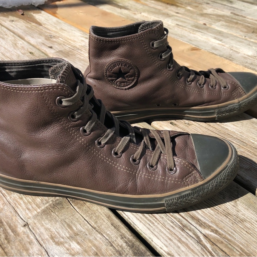 Leather Converse All Stars US M10